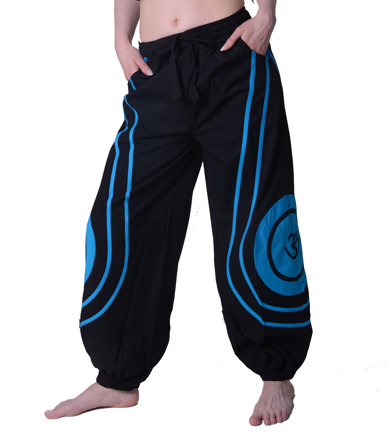 pant dance yoga Goa Baggy Psy Hippie Unisex Pants Pants Cotton OM Dance